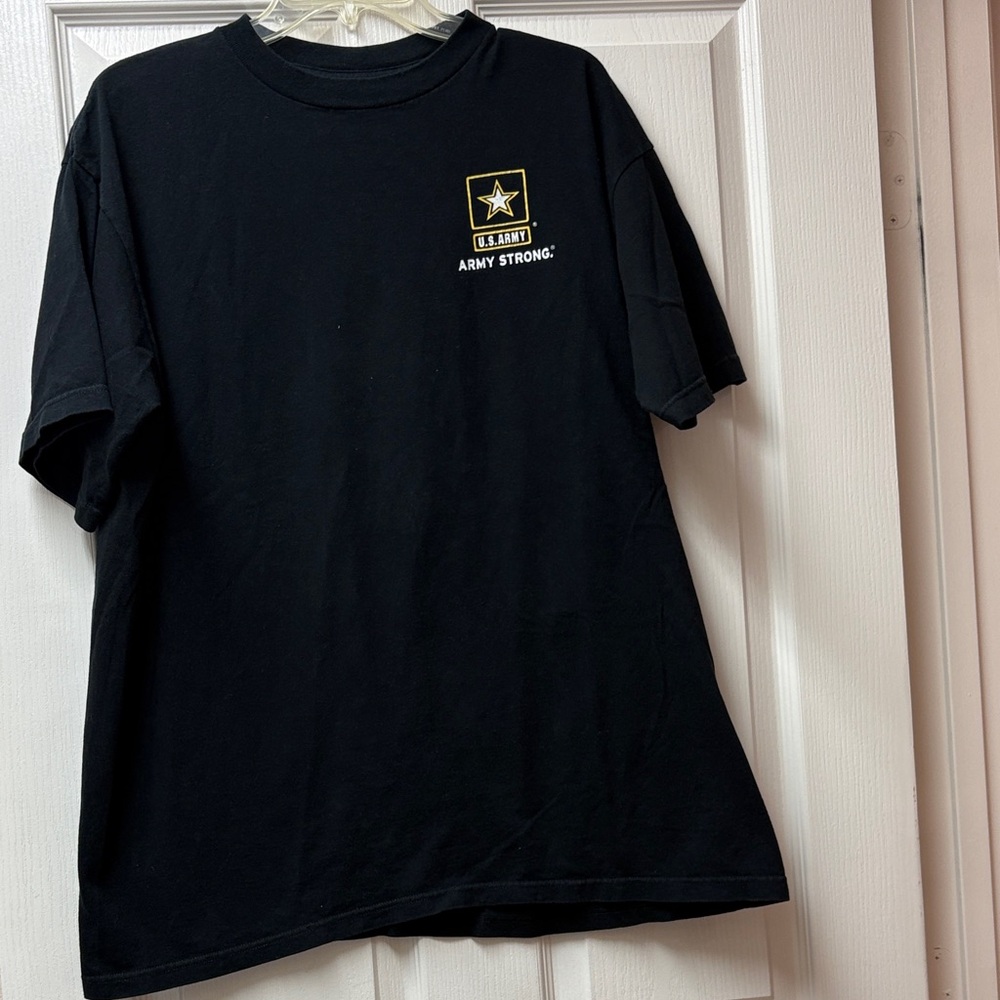 Black U.S. Army Strong T-Shirt